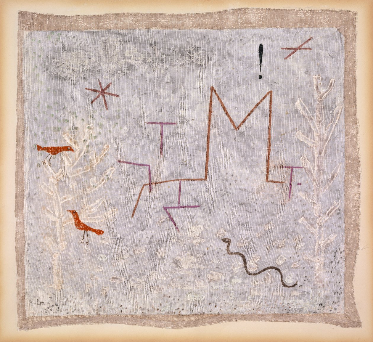 Kertkapu K, 1932. alkotó: Paul Klee