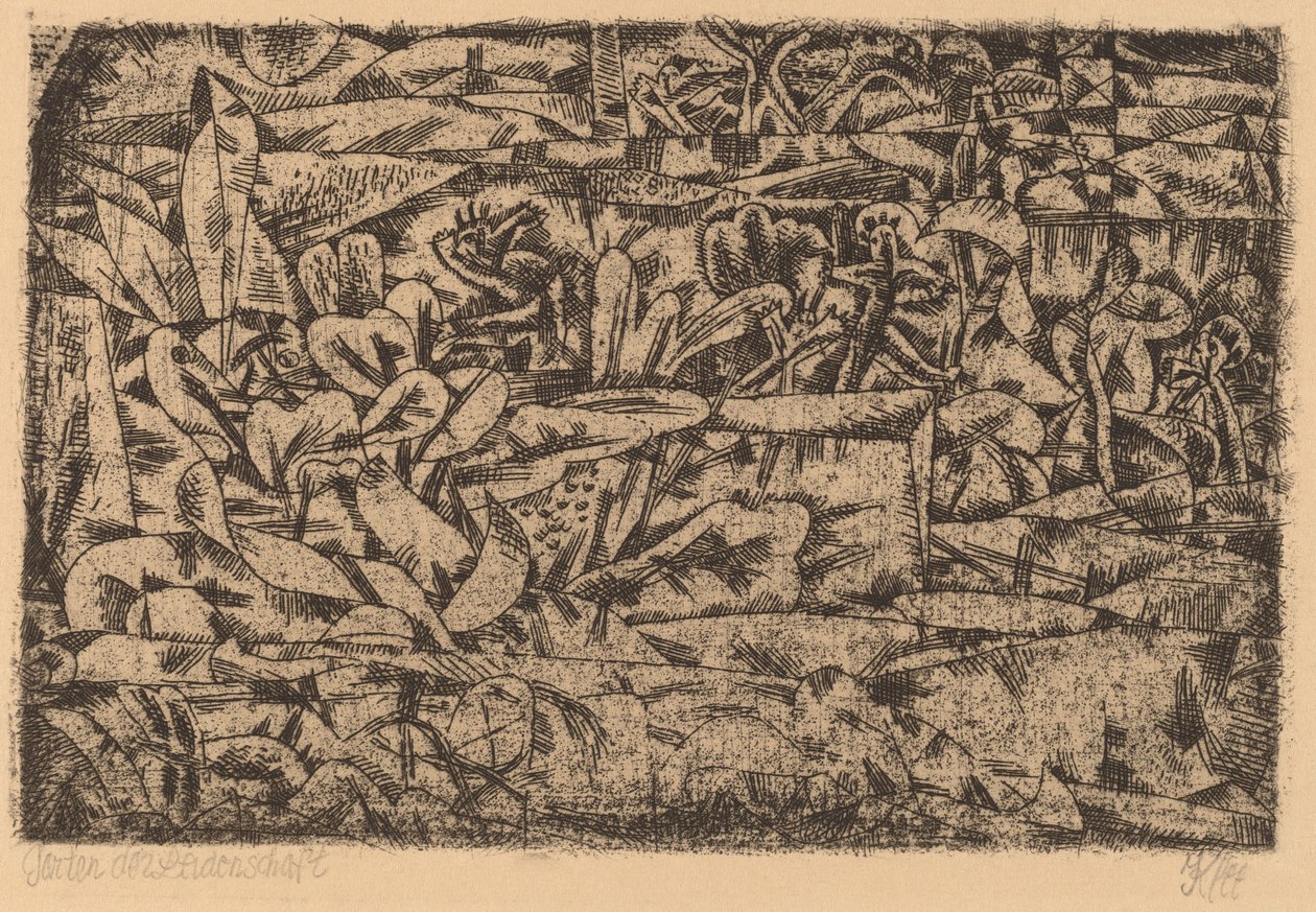 Szenvedély kertje alkotó: Paul Klee