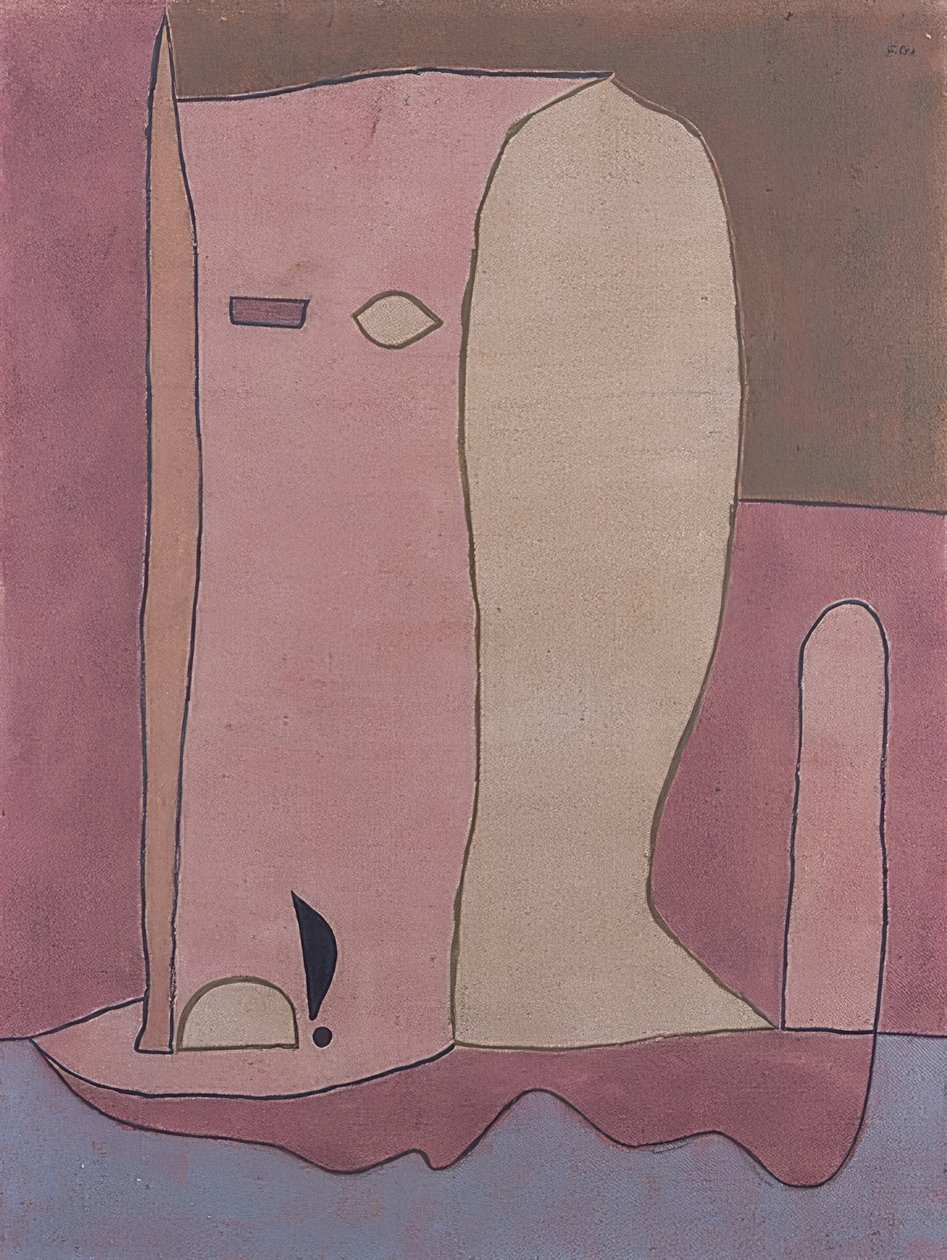 Kerti figura. 1932 alkotó: Paul Klee