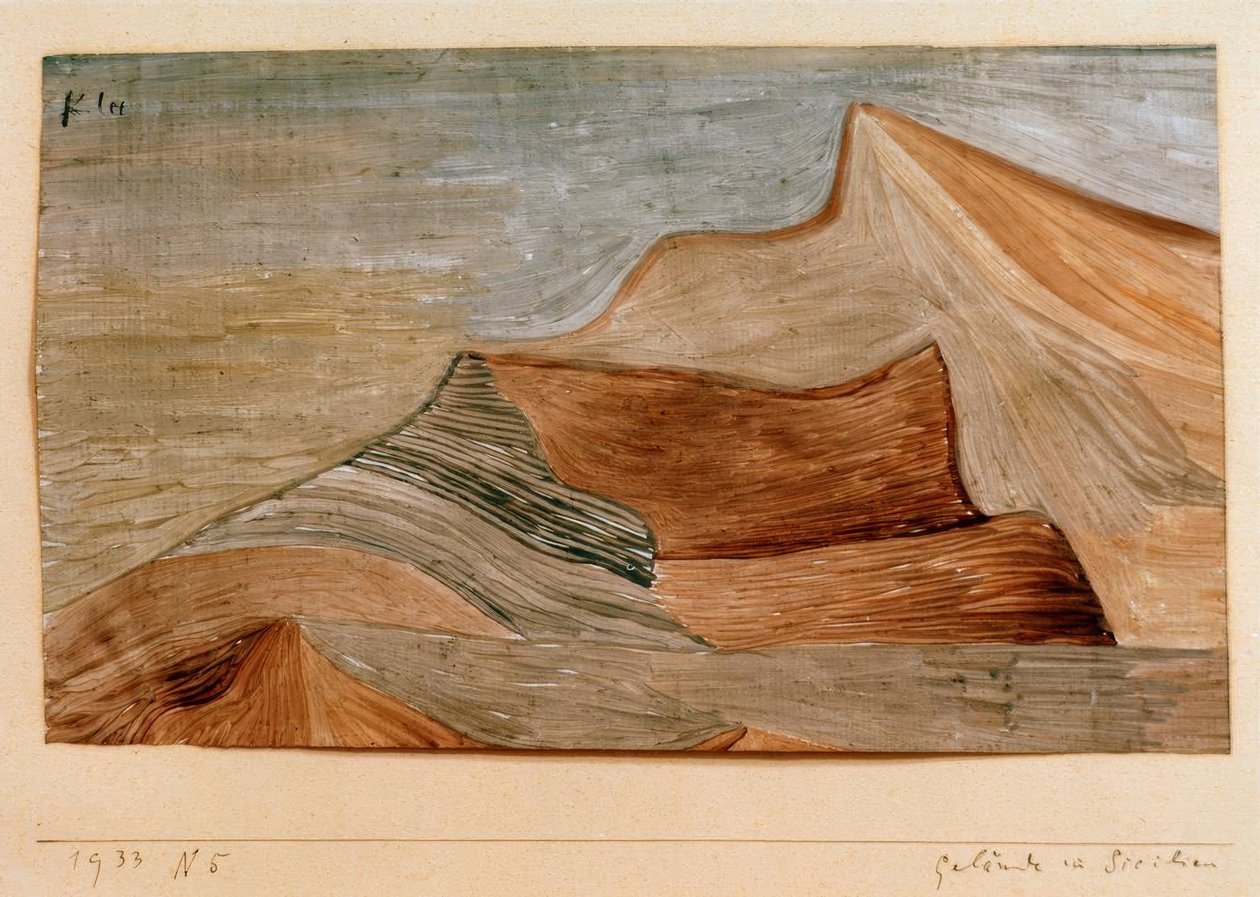 Terep délen alkotó: Paul Klee