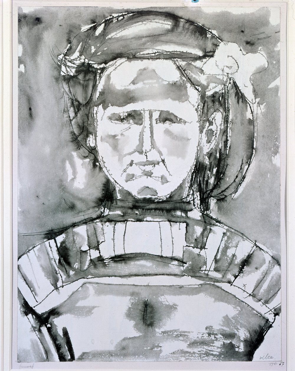 Hannah (olaj, vászon, XX. század) alkotó: Paul Klee