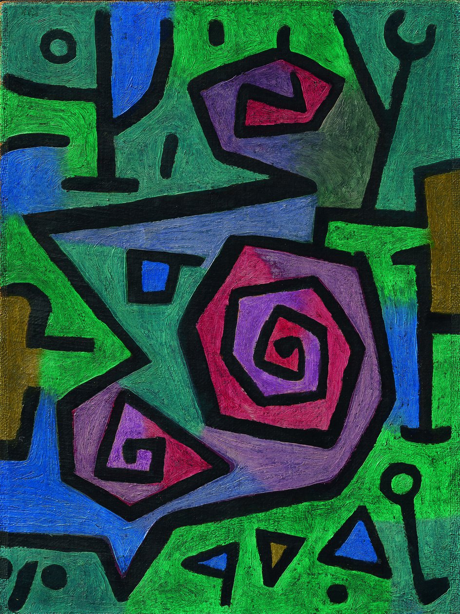 Hősi rózsák, 1938 alkotó: Paul Klee