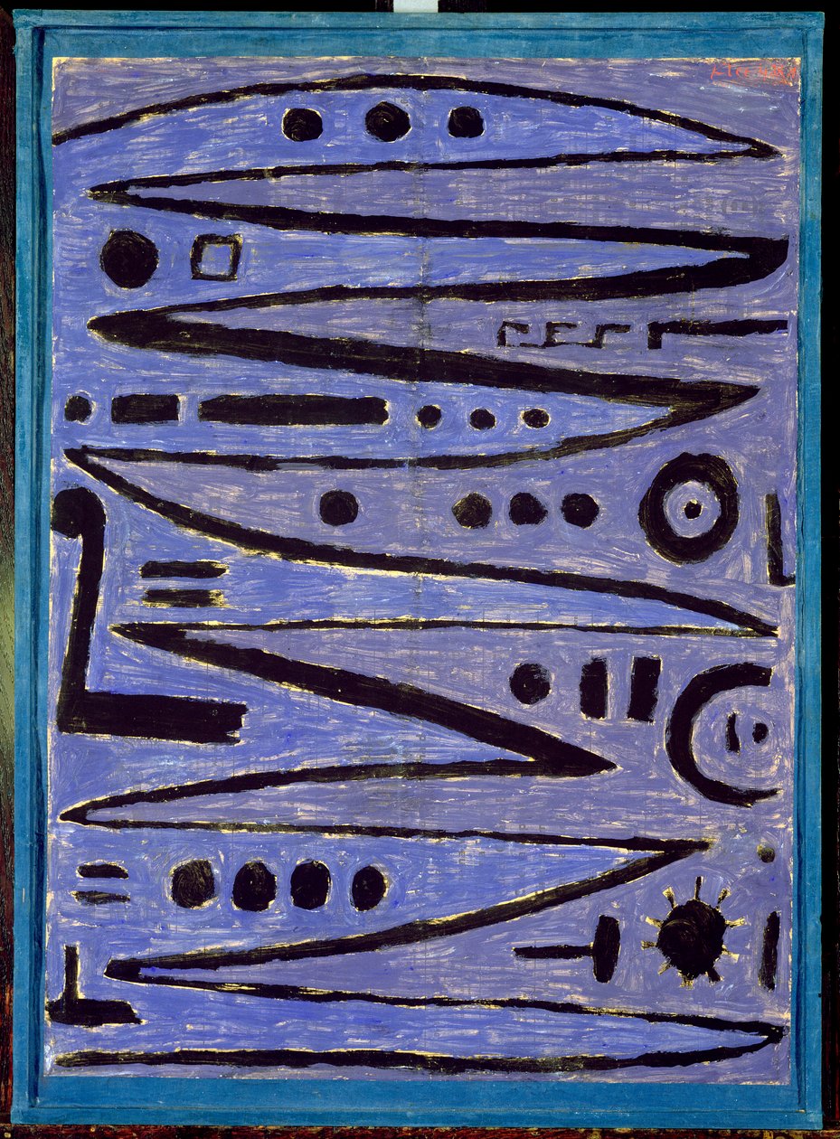 Heroic Strokes of the Bow alkotó: Paul Klee