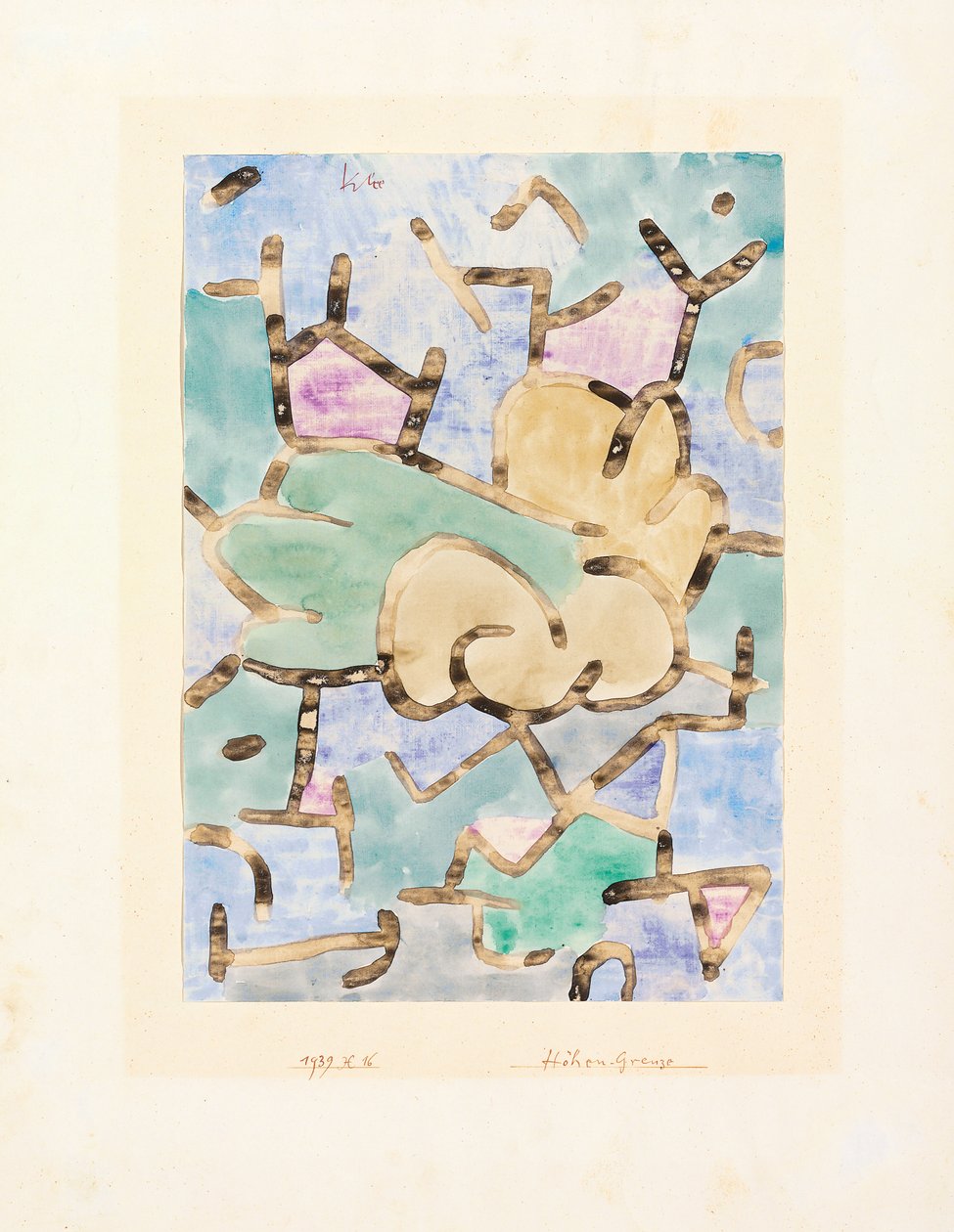 magas határ alkotó: Paul Klee