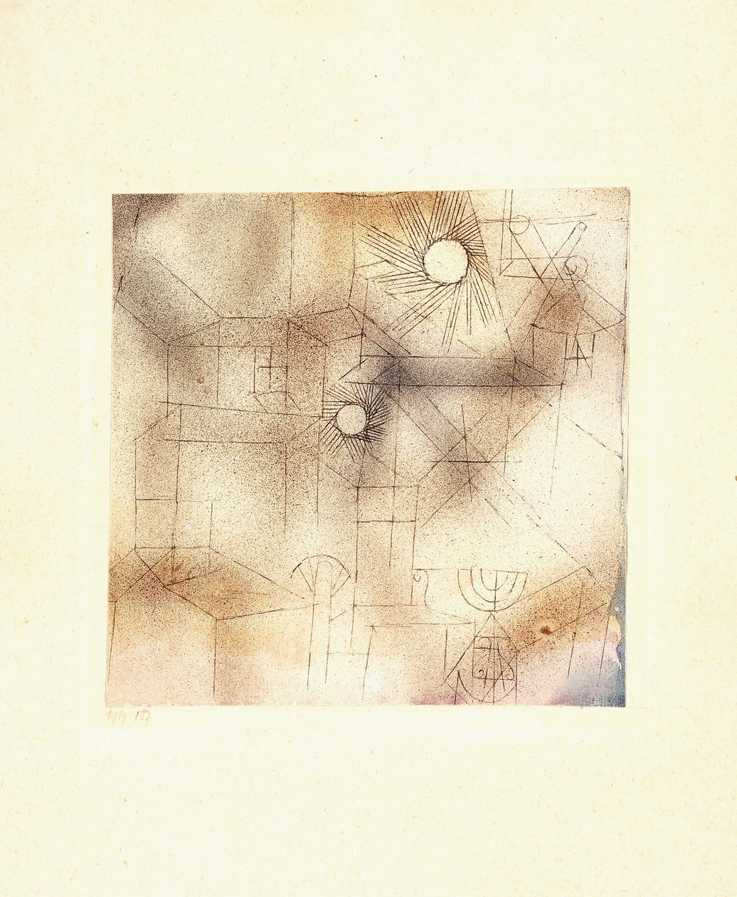 Ház a Napban alkotó: Paul Klee