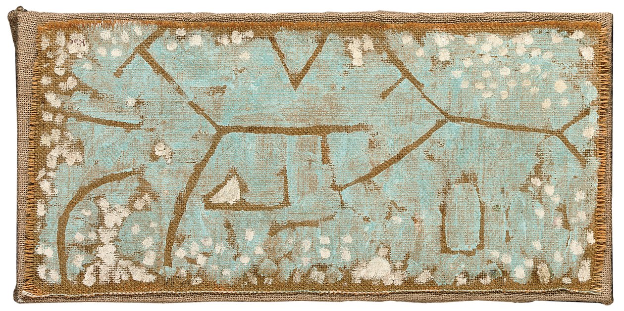 Virágba borult; Blute-ban alkotó: Paul Klee