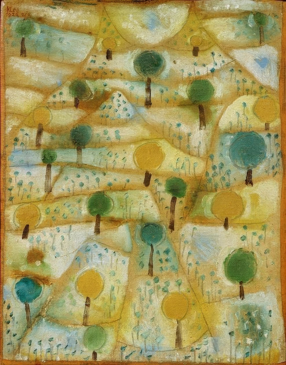 Kis ritmikus táj alkotó: Paul Klee