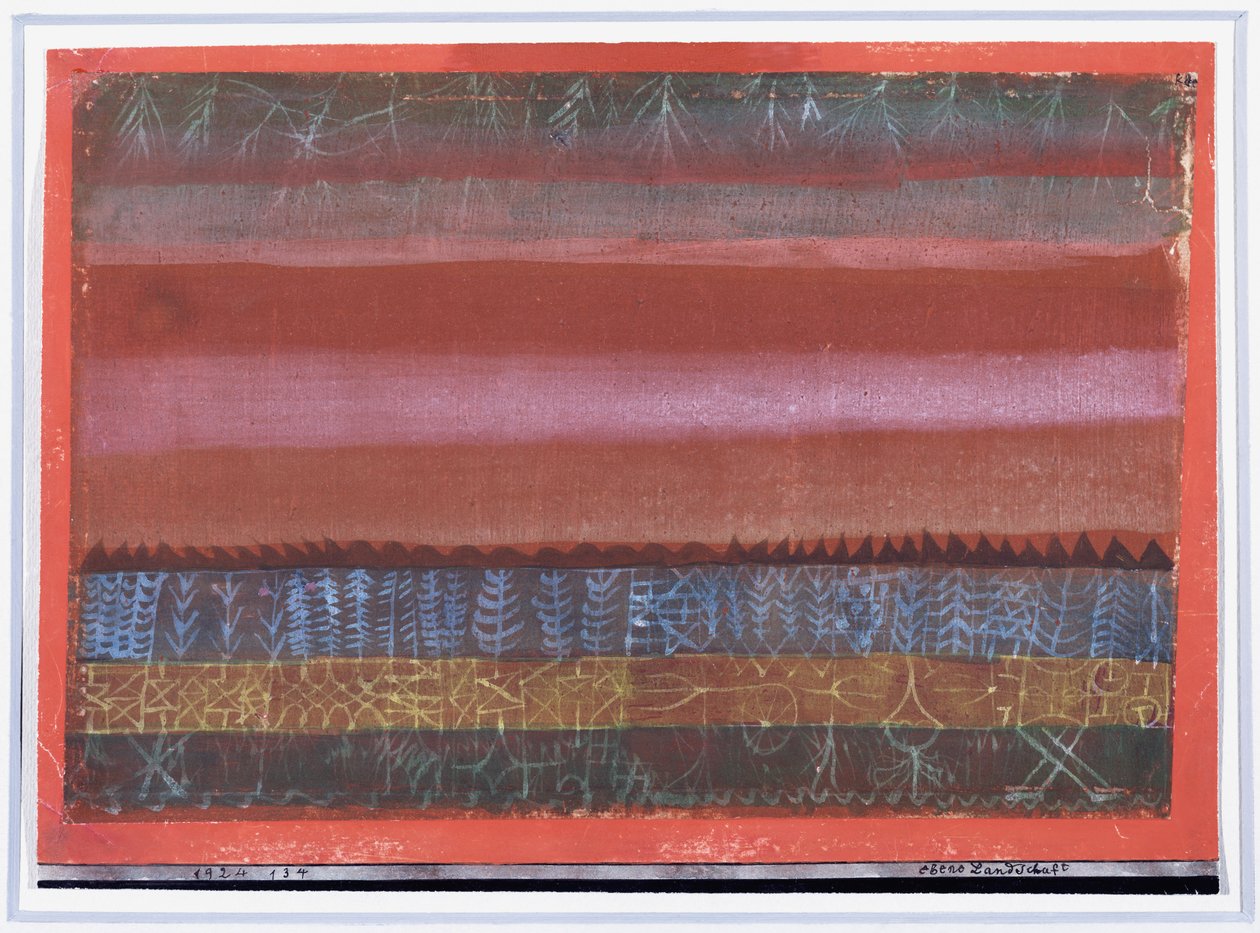 Réteges táj alkotó: Paul Klee