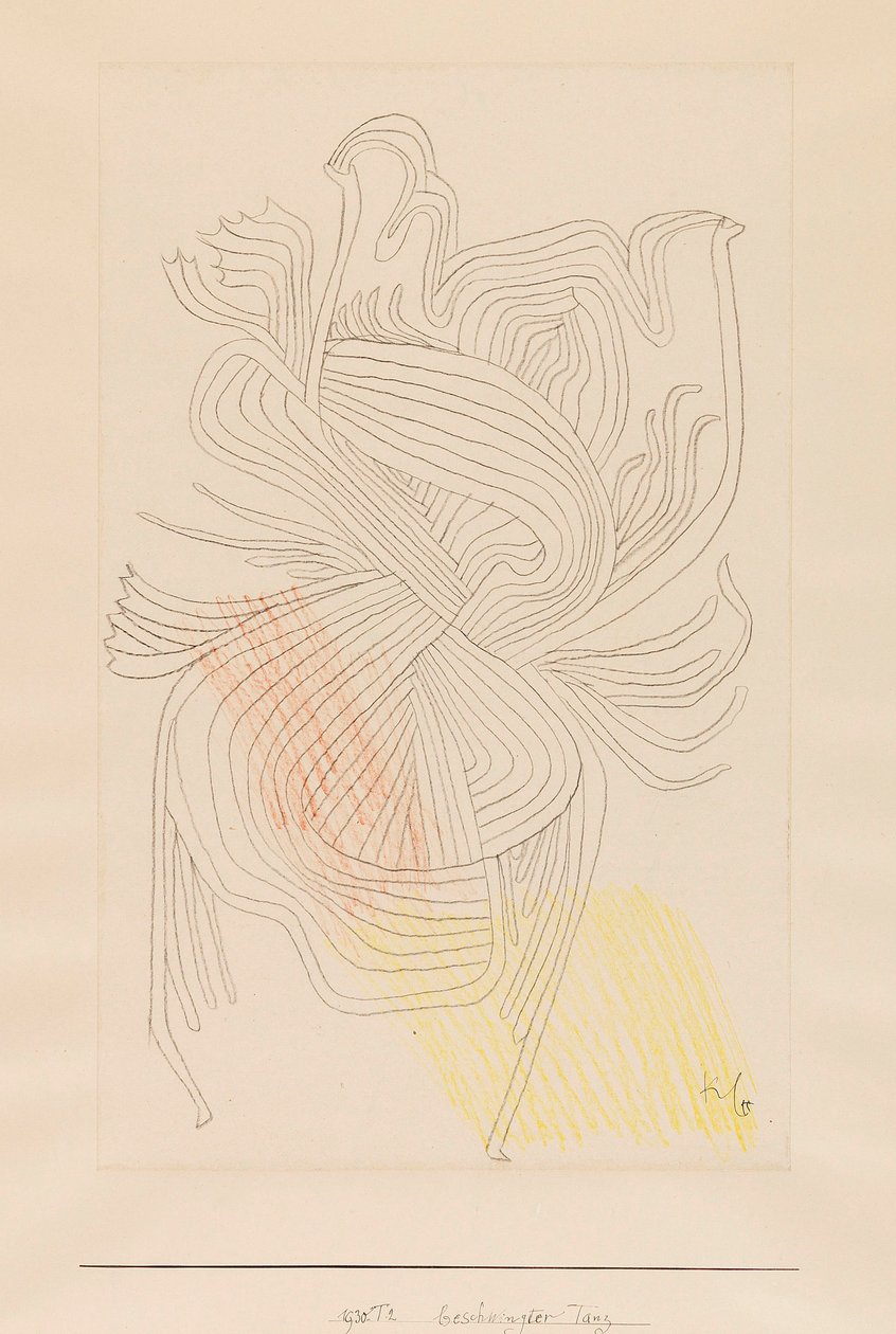 Élénk tánc, 1930. alkotó: Paul Klee