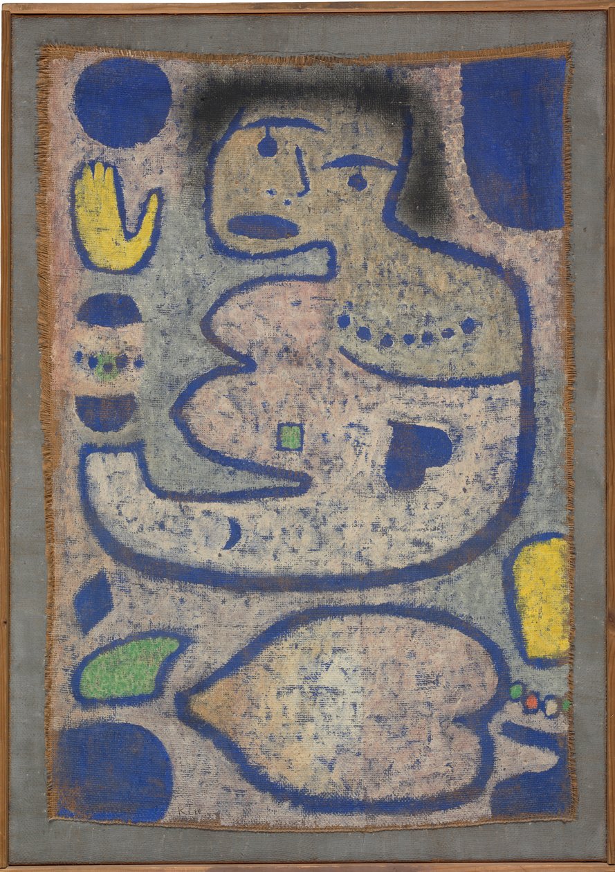 Szerelmes dal az újholdtól, 1939. alkotó: Paul Klee