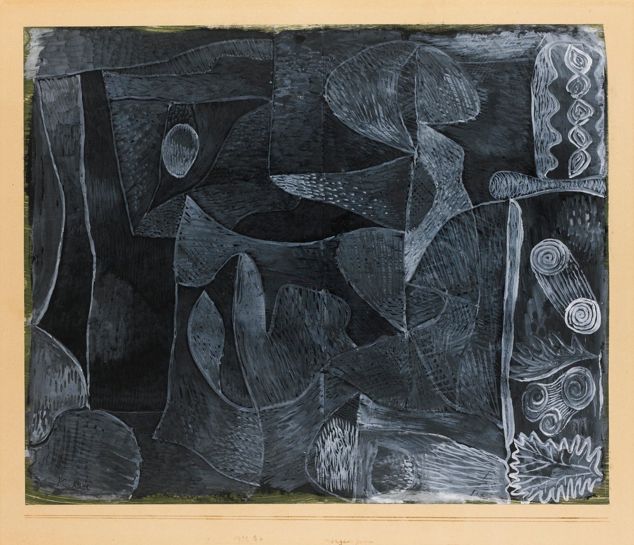 Reggel szürke. alkotó: Paul Klee