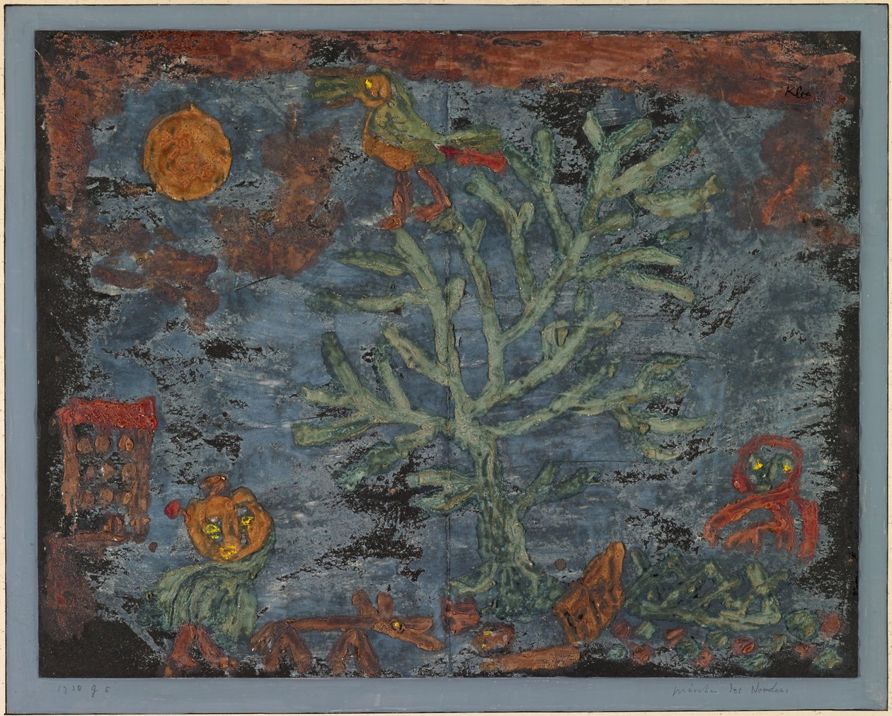 Északi tündérmese, 1930. alkotó: Paul Klee