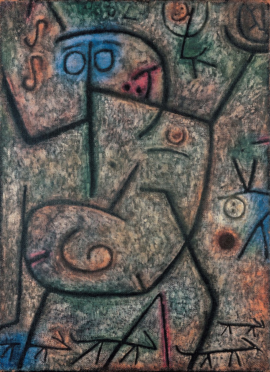 Ó! Ezek a pletykák!, 1939. alkotó: Paul Klee