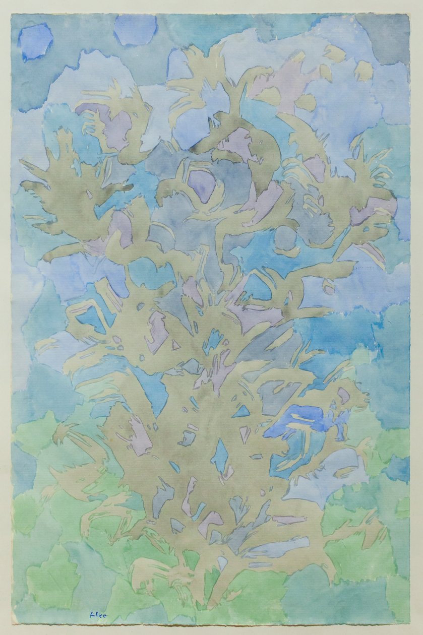 Olajfa (Ölbaum) alkotó: Paul Klee