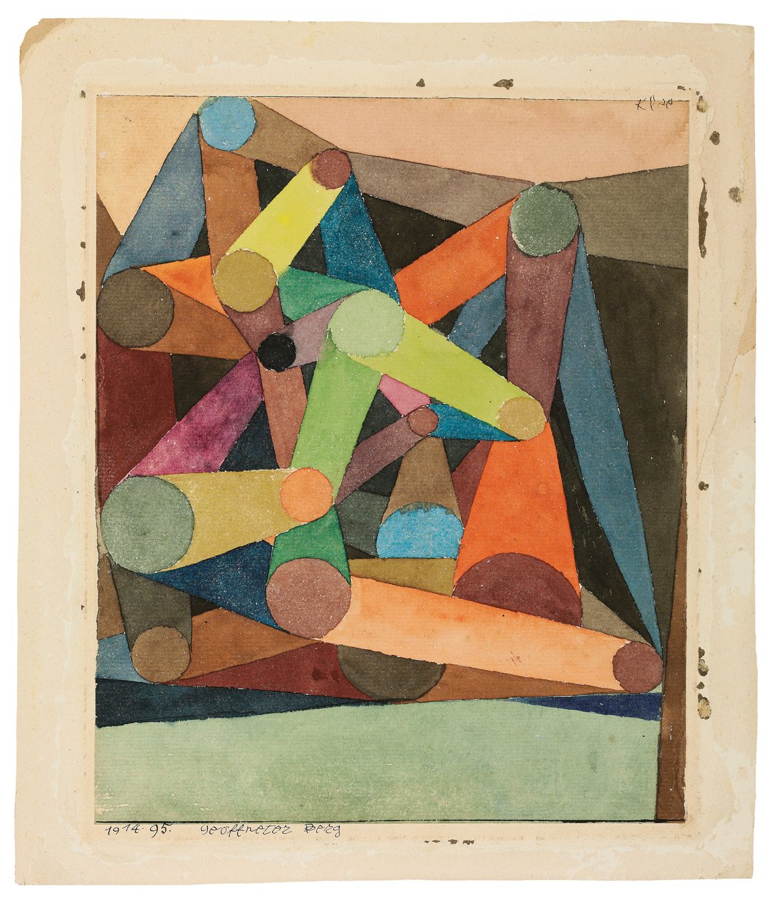 Nyitott hegy alkotó: Paul Klee