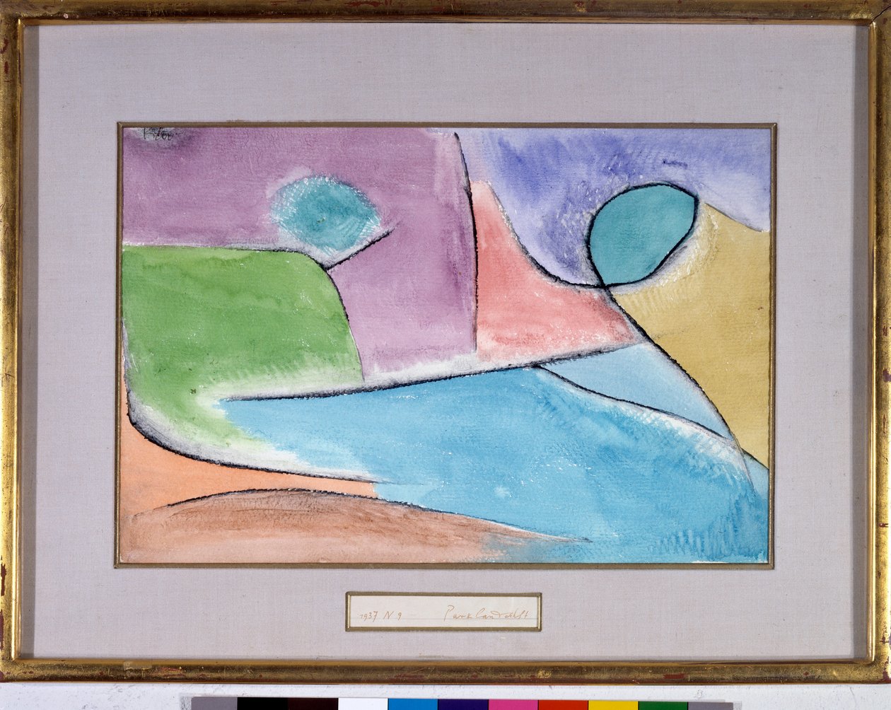Parkland Shaft (akvarell alkotó: Paul Klee