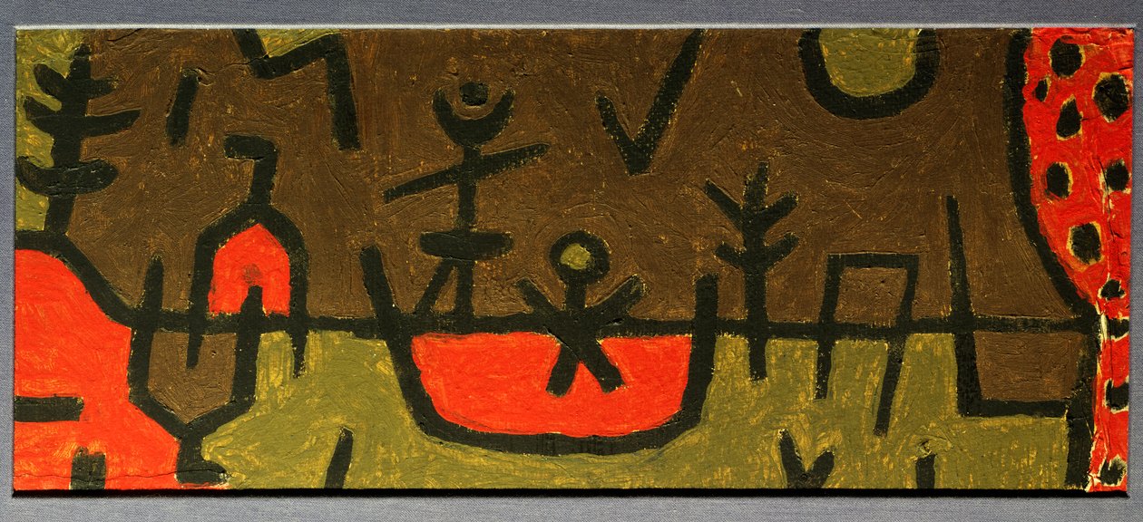 Tó a parkban alkotó: Paul Klee