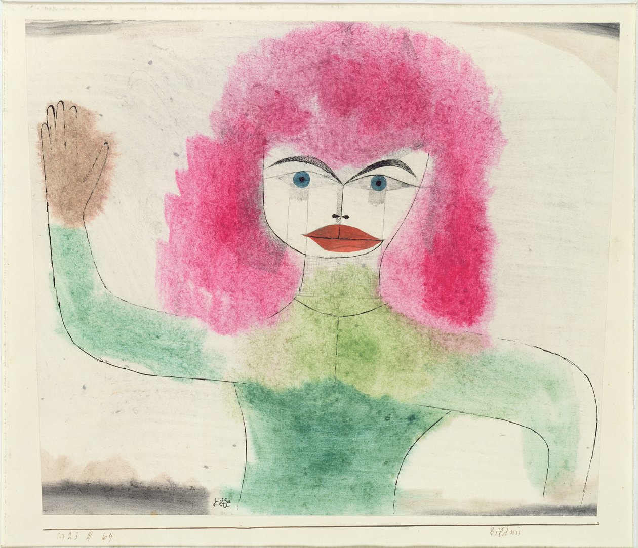 portré alkotó: Paul Klee