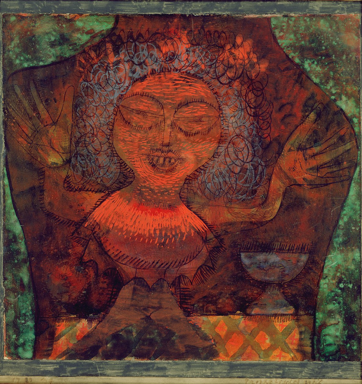 Próféta nő alkotó: Paul Klee