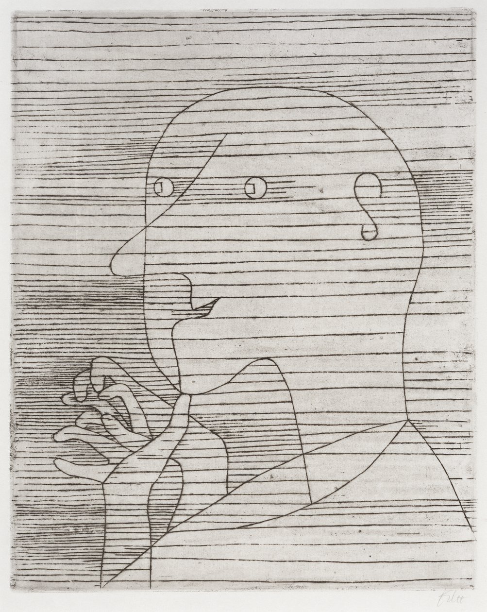 Számoló öreg alkotó: Paul Klee