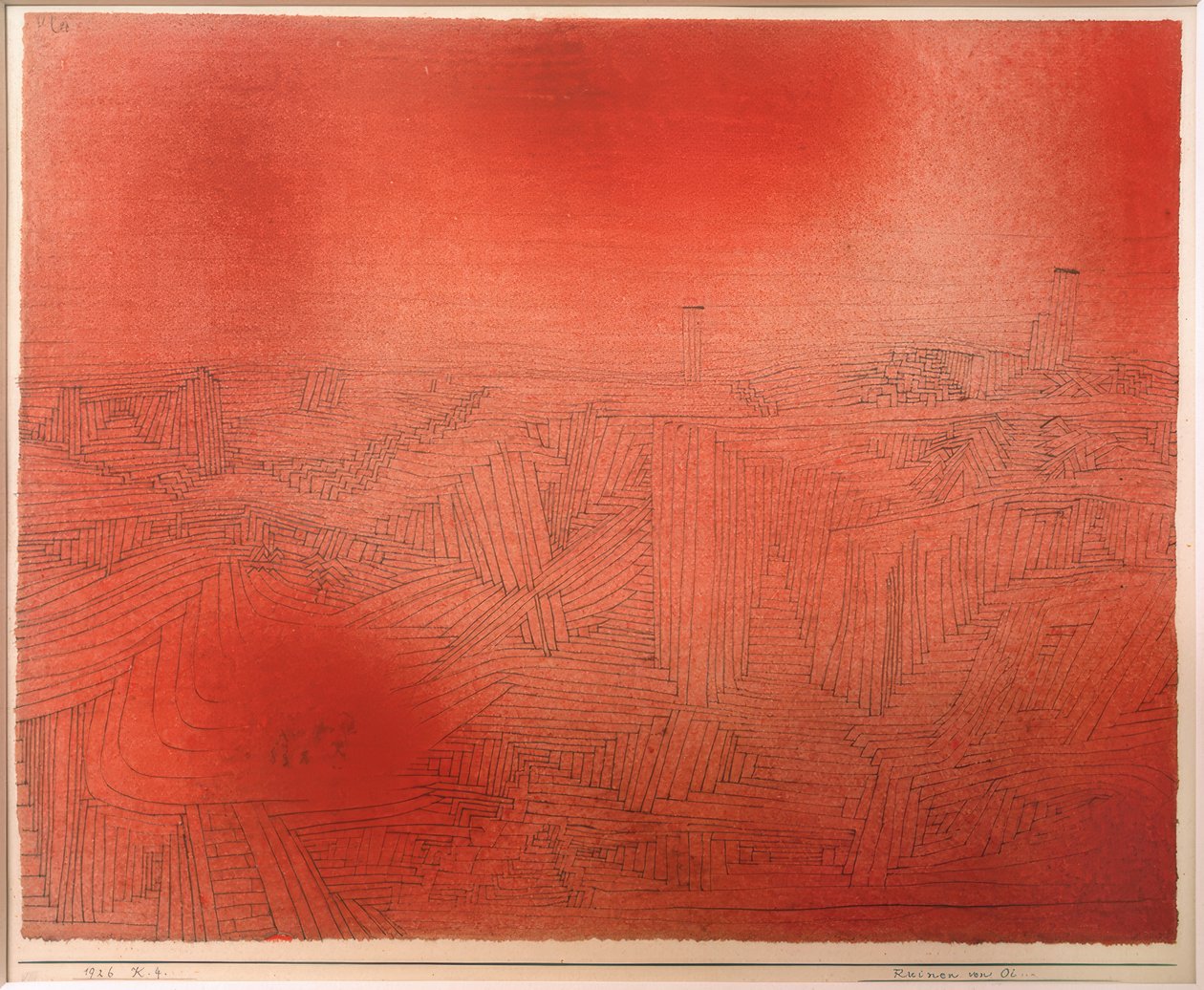 Oi romjai... alkotó: Paul Klee