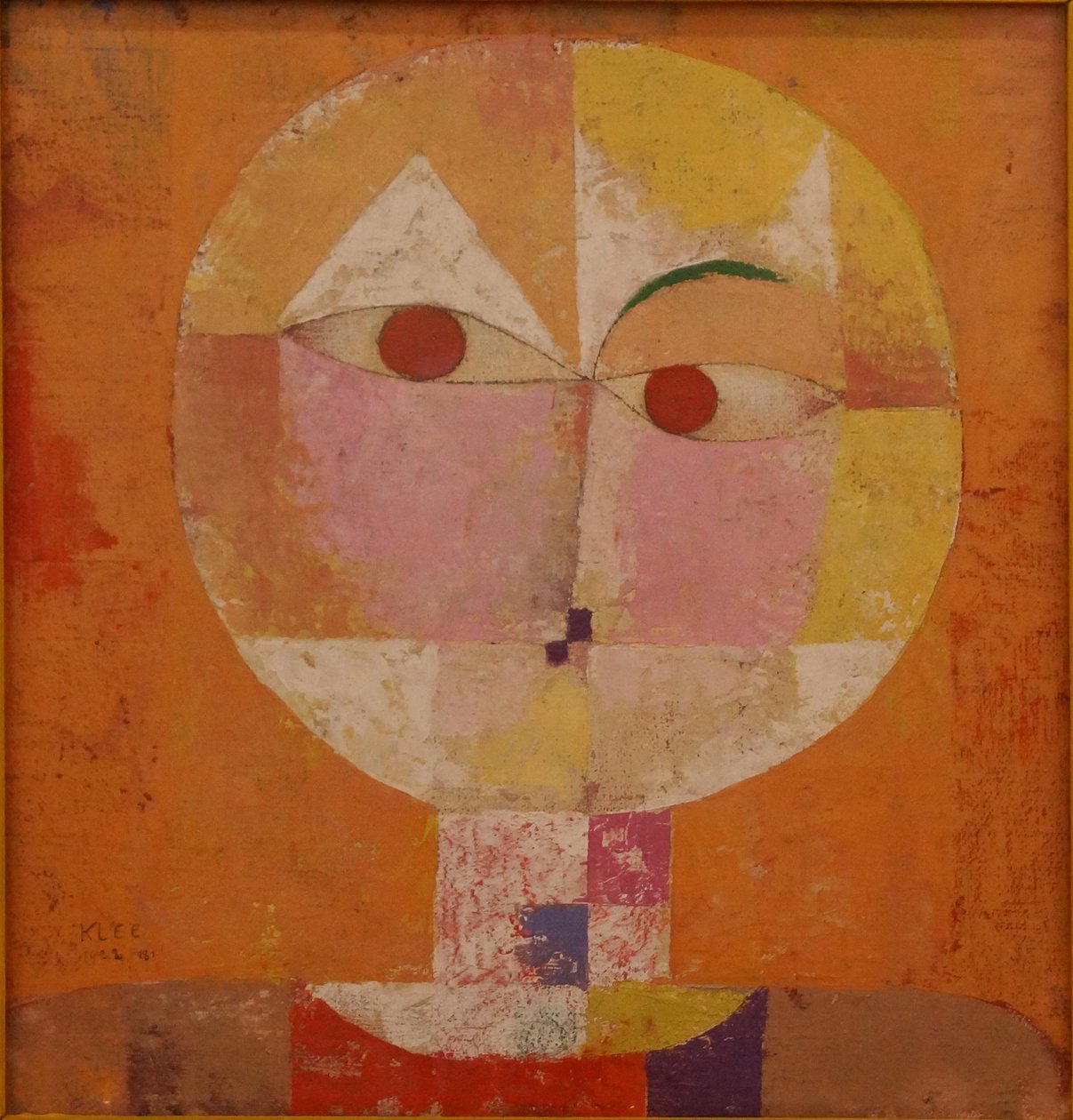Senecio Baldgreis. alkotó: Paul Klee