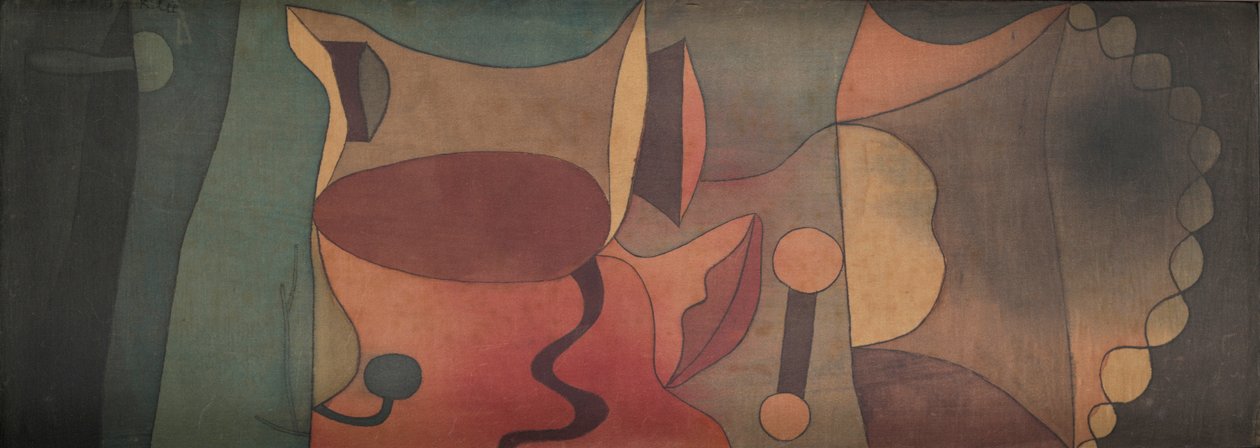 Csendélet Szélességben, 1932. alkotó: Paul Klee