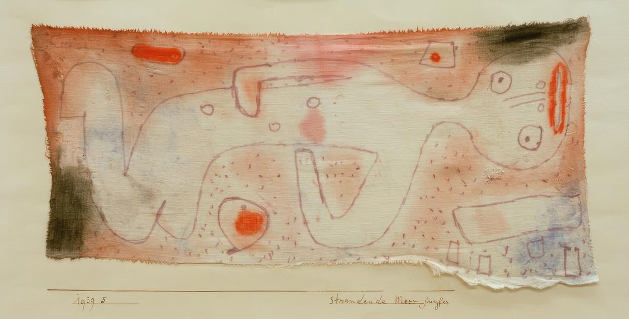 Strand sellő alkotó: Paul Klee