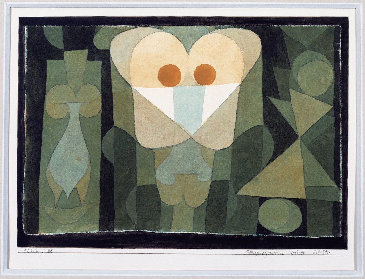 A vérsejt fiziognómiája alkotó: Paul Klee
