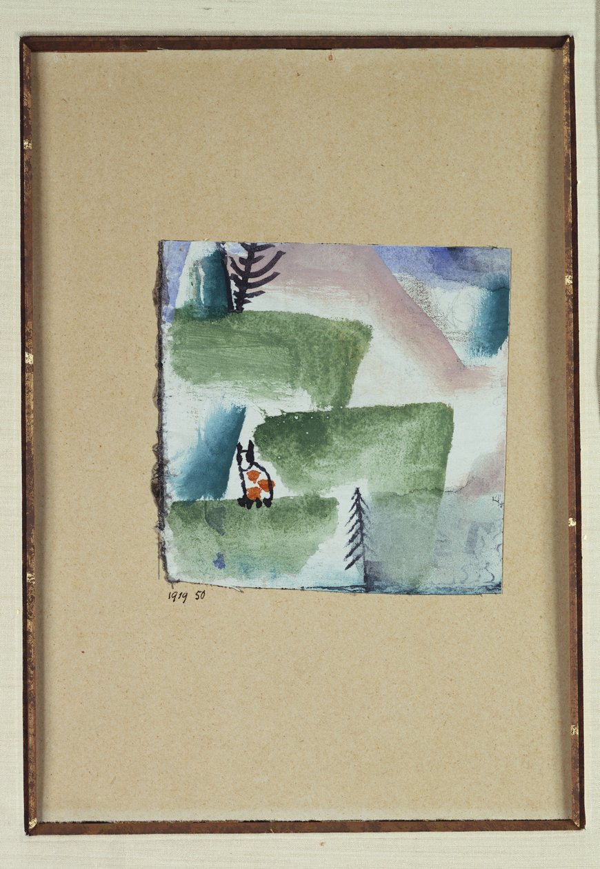 Egy Tom Cat területe alkotó: Paul Klee