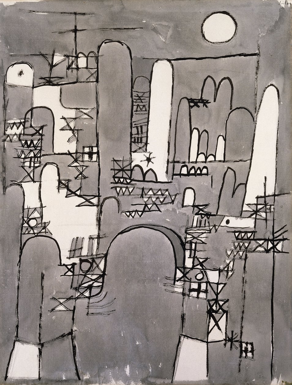 A torony; Das Tor alkotó: Paul Klee