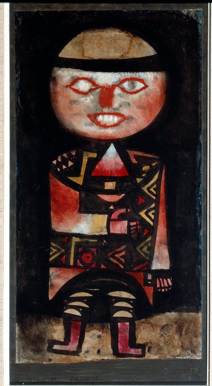 A komikus (Festmény alkotó: Paul Klee
