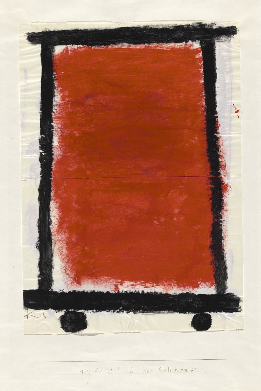 A szekrény, 1940 alkotó: Paul Klee