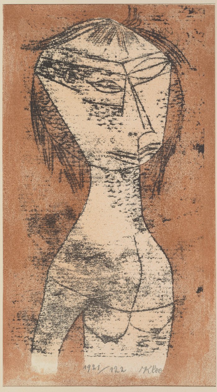 A belső fény szentje, 1921. alkotó: Paul Klee