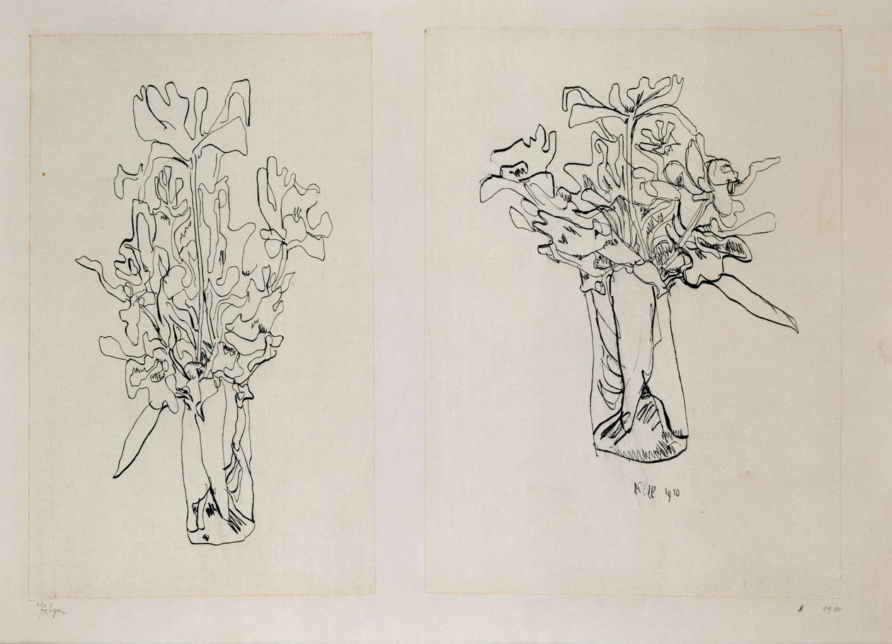 Tulipánok alkotó: Paul Klee