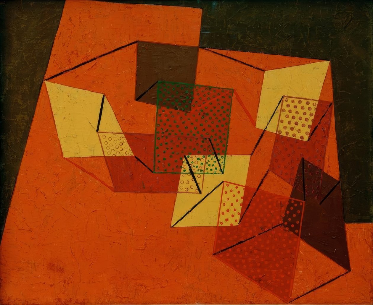 Feszült felületek alkotó: Paul Klee