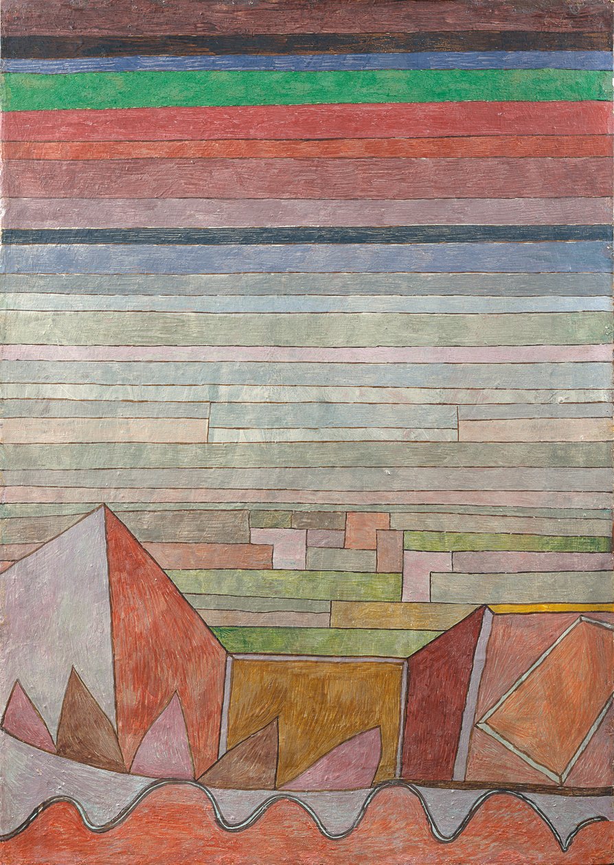 Kilátás a termékeny vidékre alkotó: Paul Klee