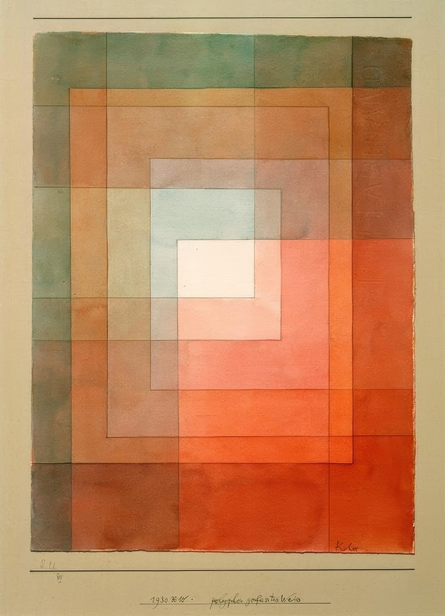 többszólamú fehér alkotó: Paul Klee