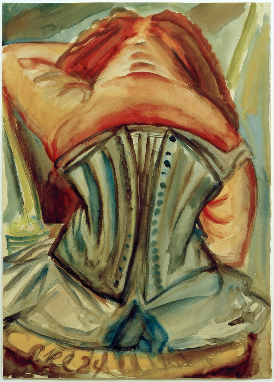 Nő hátulról alkotó: Paul Kleinschmidt