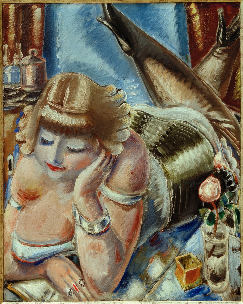 Lesende Frau alkotó: Paul Kleinschmidt
