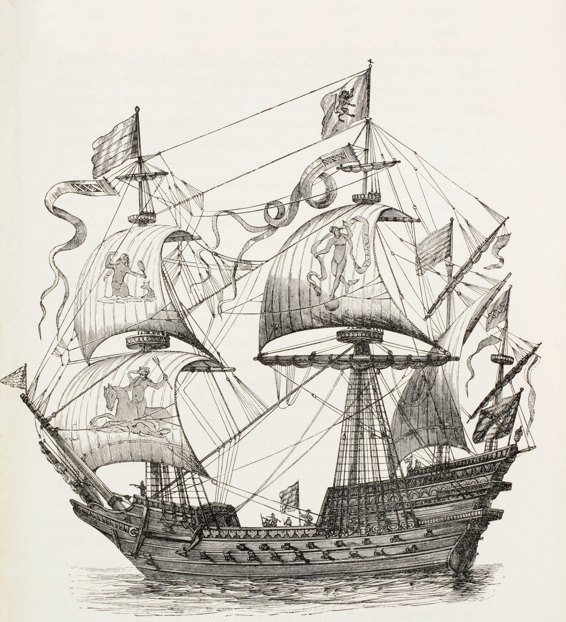 A 16. század emberháborúja. alkotó: Paul Lacroix