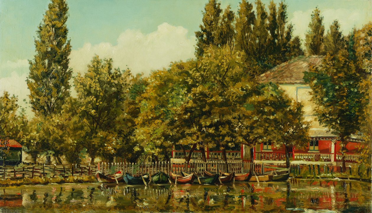Moret-sur-Loing, alkotó: Paul Leduc