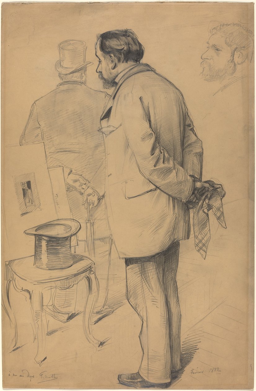 Edgar Degas alkotó: Paul Mathey