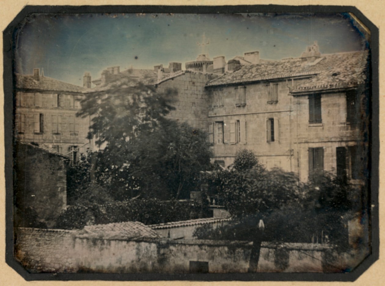Angouleme látképe, c. 1844. alkotó: Paul Michel Hossard