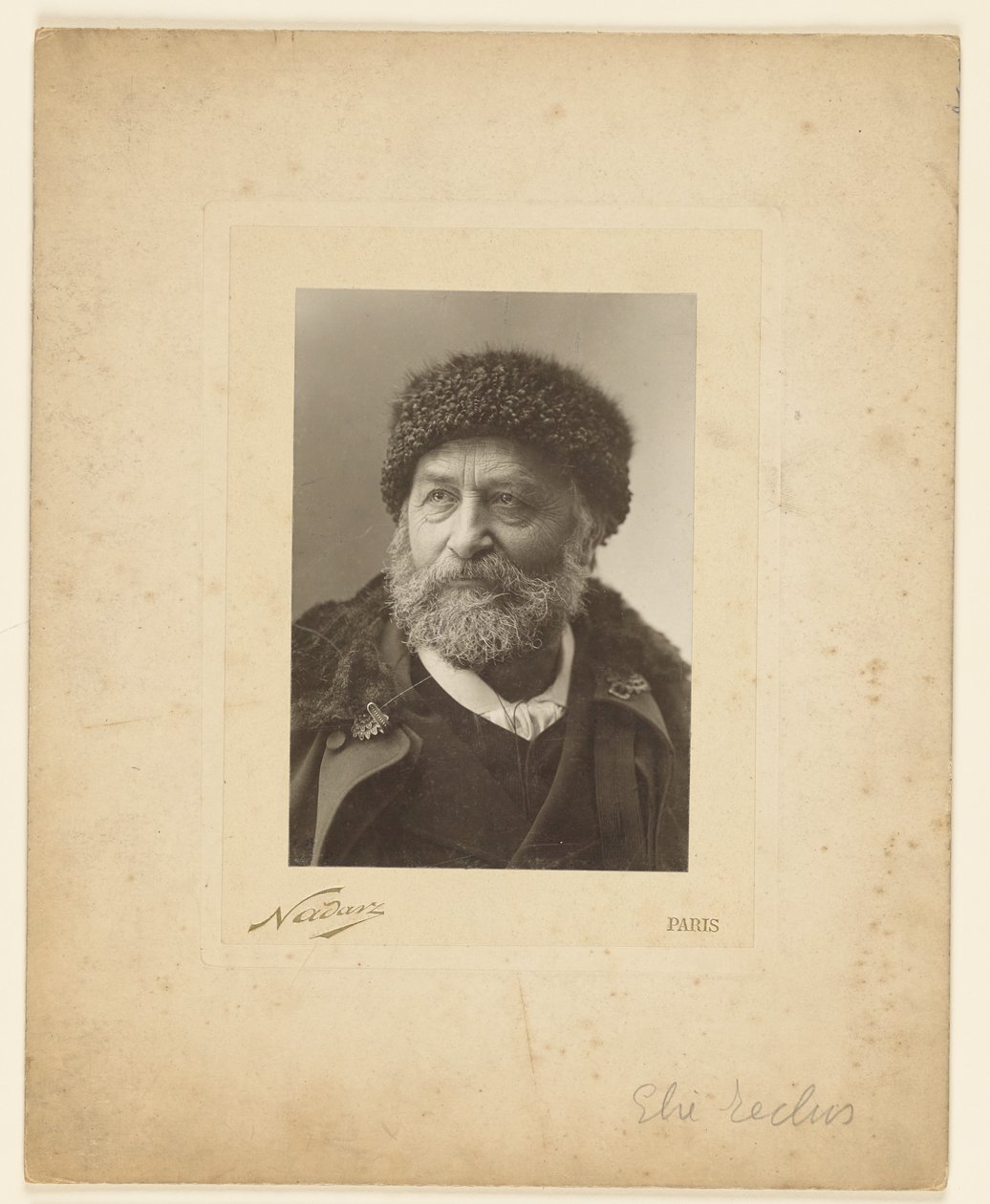 Élie [Élisèe] Reclus alkotó: Paul Nadar