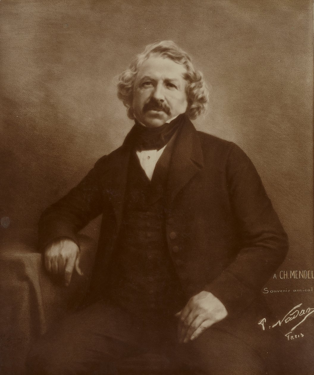 [Daguerre portréja] alkotó: Paul Nadar