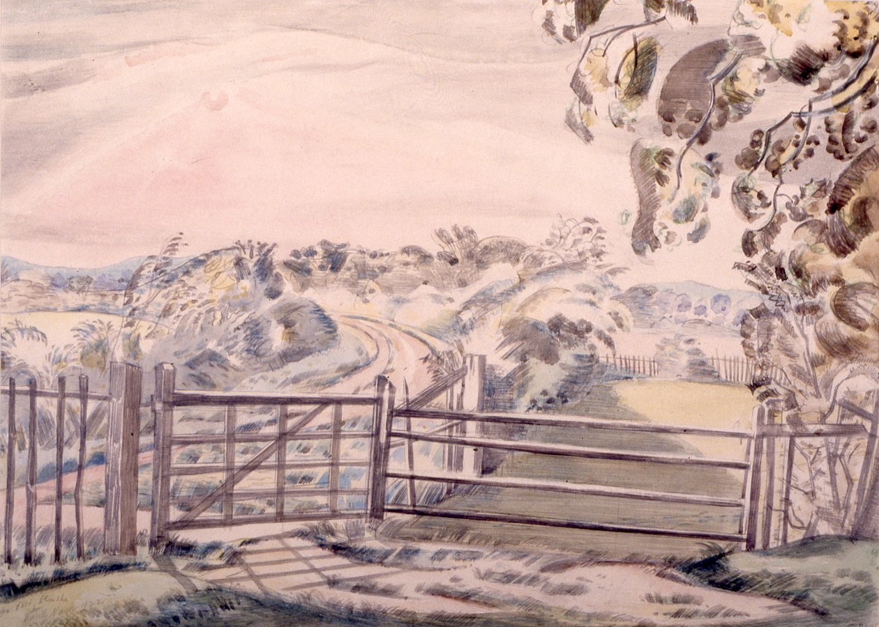 Rajz Oxenbridge-ben alkotó: Paul Nash