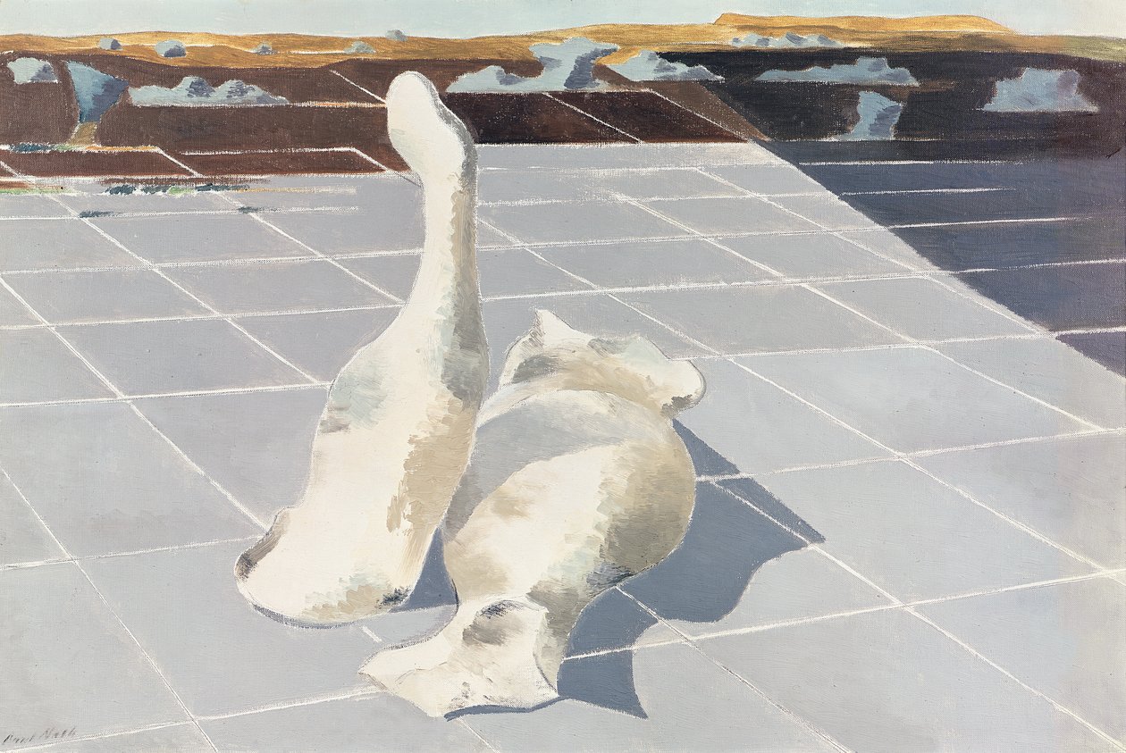 Találkozás a délutáni órákban alkotó: Paul Nash