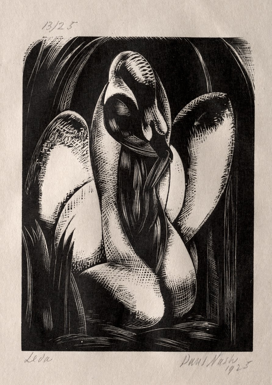 Leda alkotó: Paul Nash