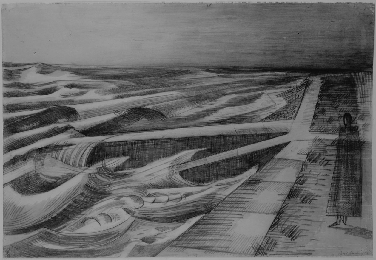 Night Tide, Dymchurch alkotó: Paul Nash